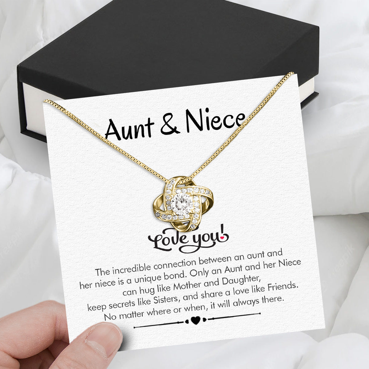 Niece Necklace: Wrap Her in Your Love, Even from Afar