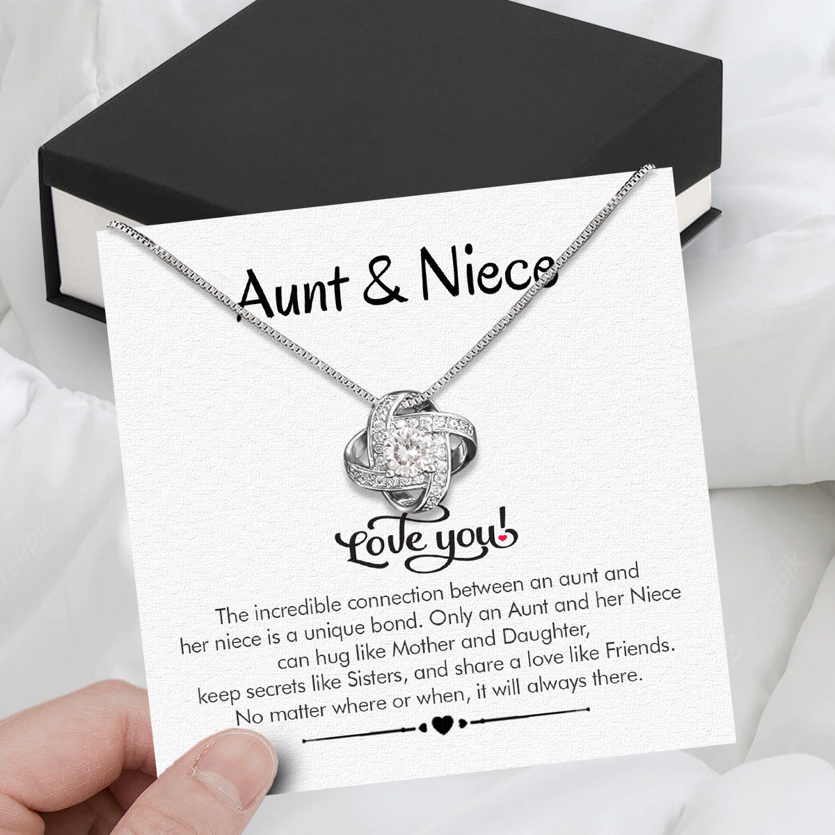 Niece Necklace: Wrap Her in Your Love, Even from Afar