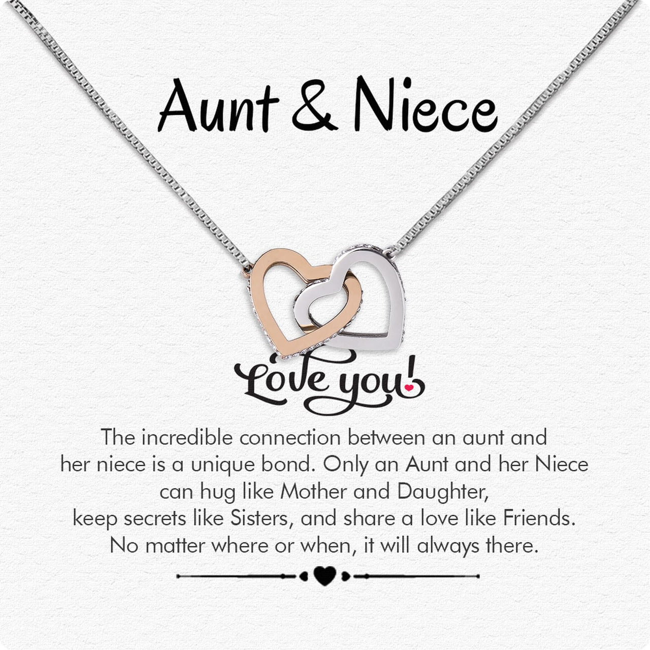 Niece Necklace: Wrap Her in Your Love, Even from Afar