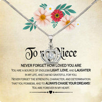 Thumbnail for Niece Necklace: Wrap Her in Your Love, Even from Afar