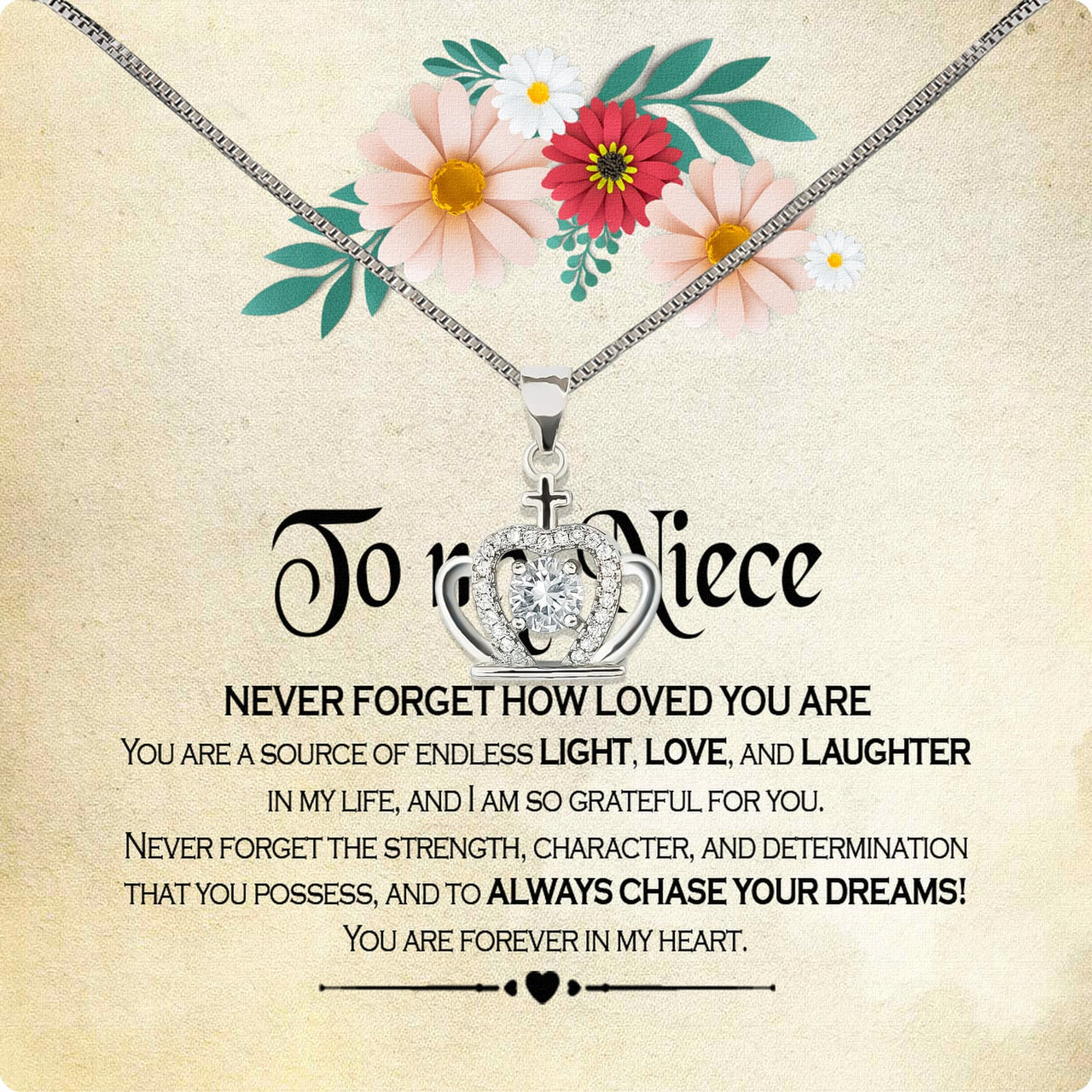 Niece Necklace: Wrap Her in Your Love, Even from Afar