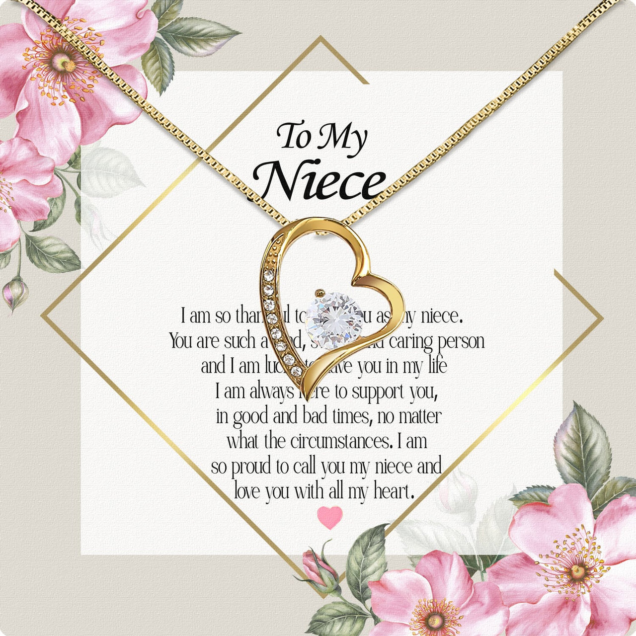 Niece Necklace: Wrap Her in Your Love, Even from Afar