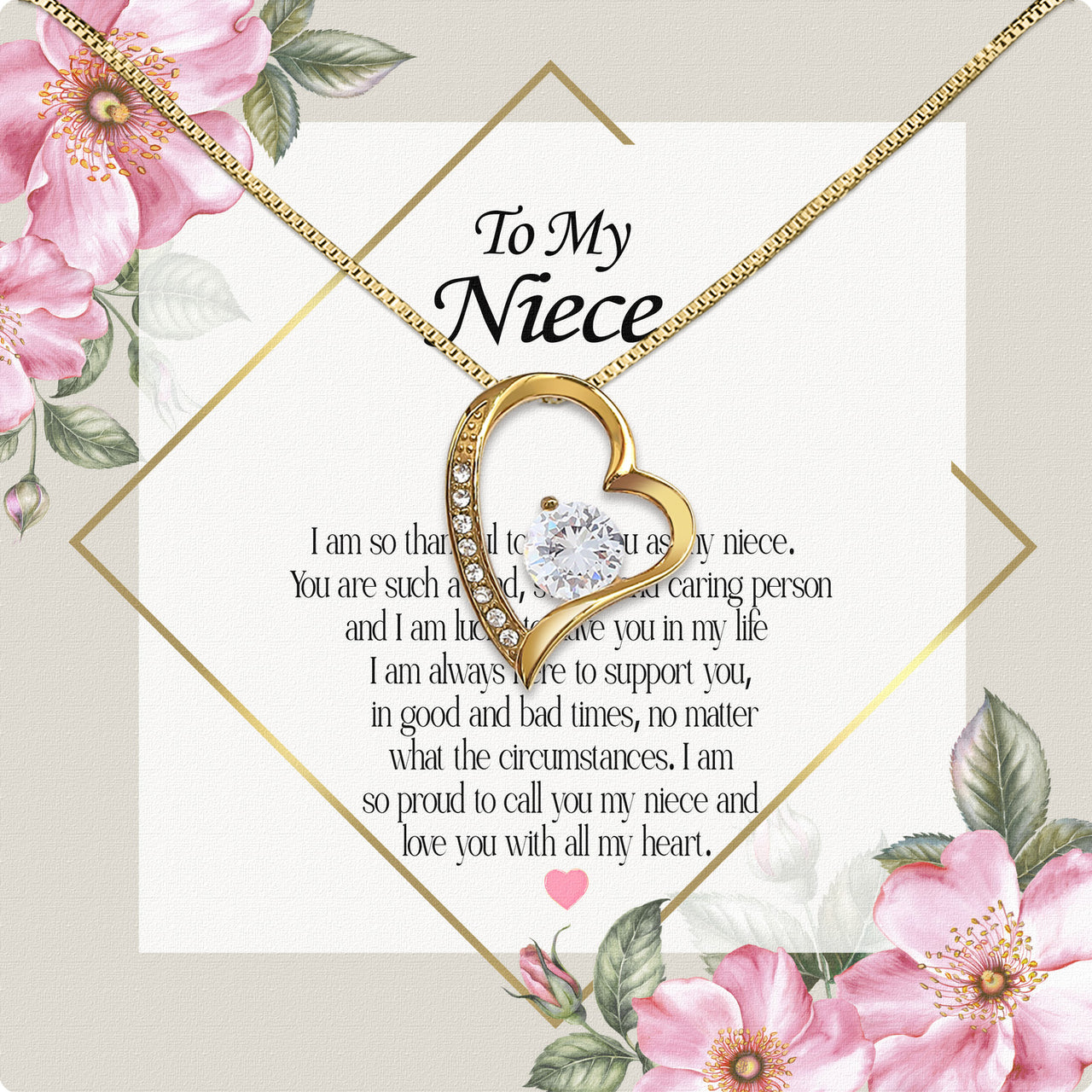 Niece Necklace: Wrap Her in Your Love, Even from Afar