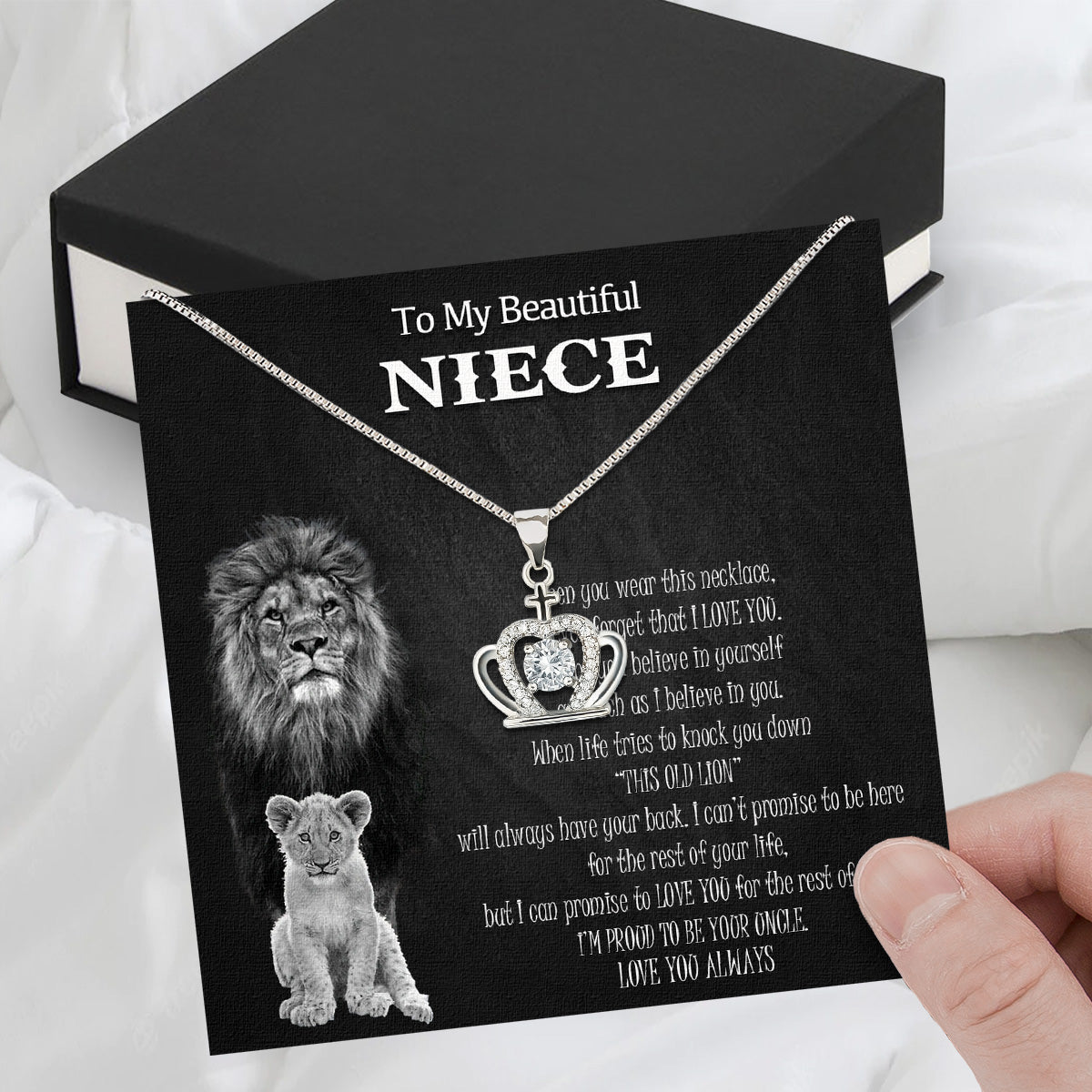 Niece Necklace: Wrap Her in Your Love, Even from Afar