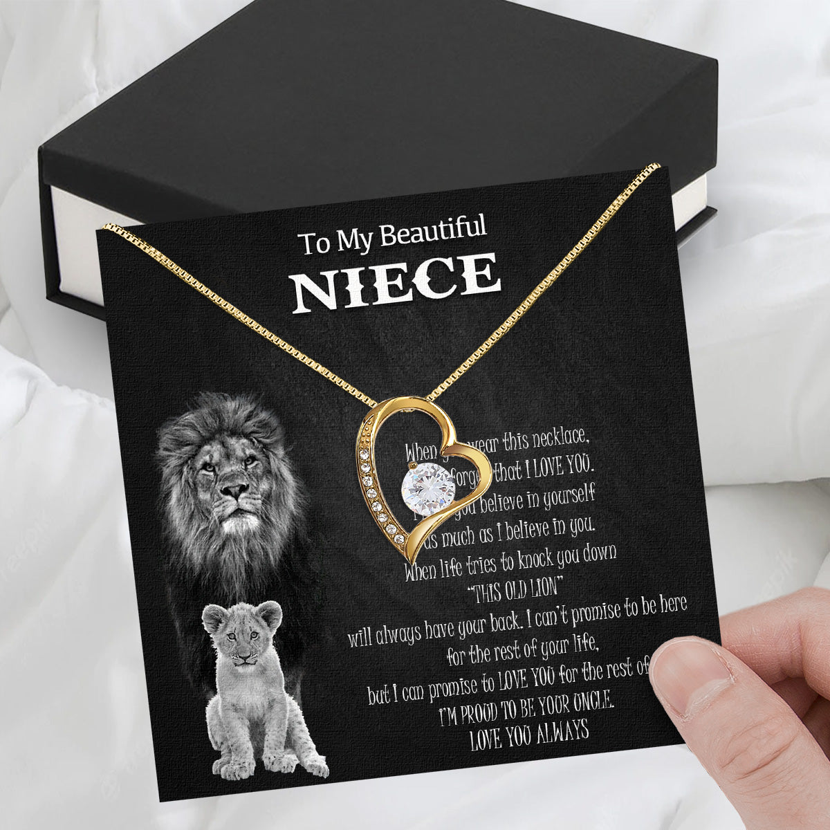 Niece Necklace: Wrap Her in Your Love, Even from Afar