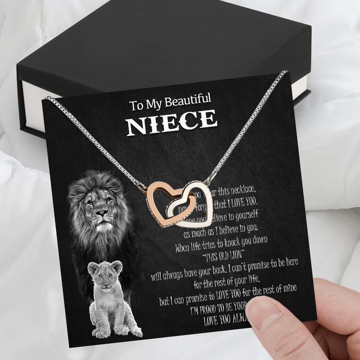 Niece Necklace: Wrap Her in Your Love, Even from Afar