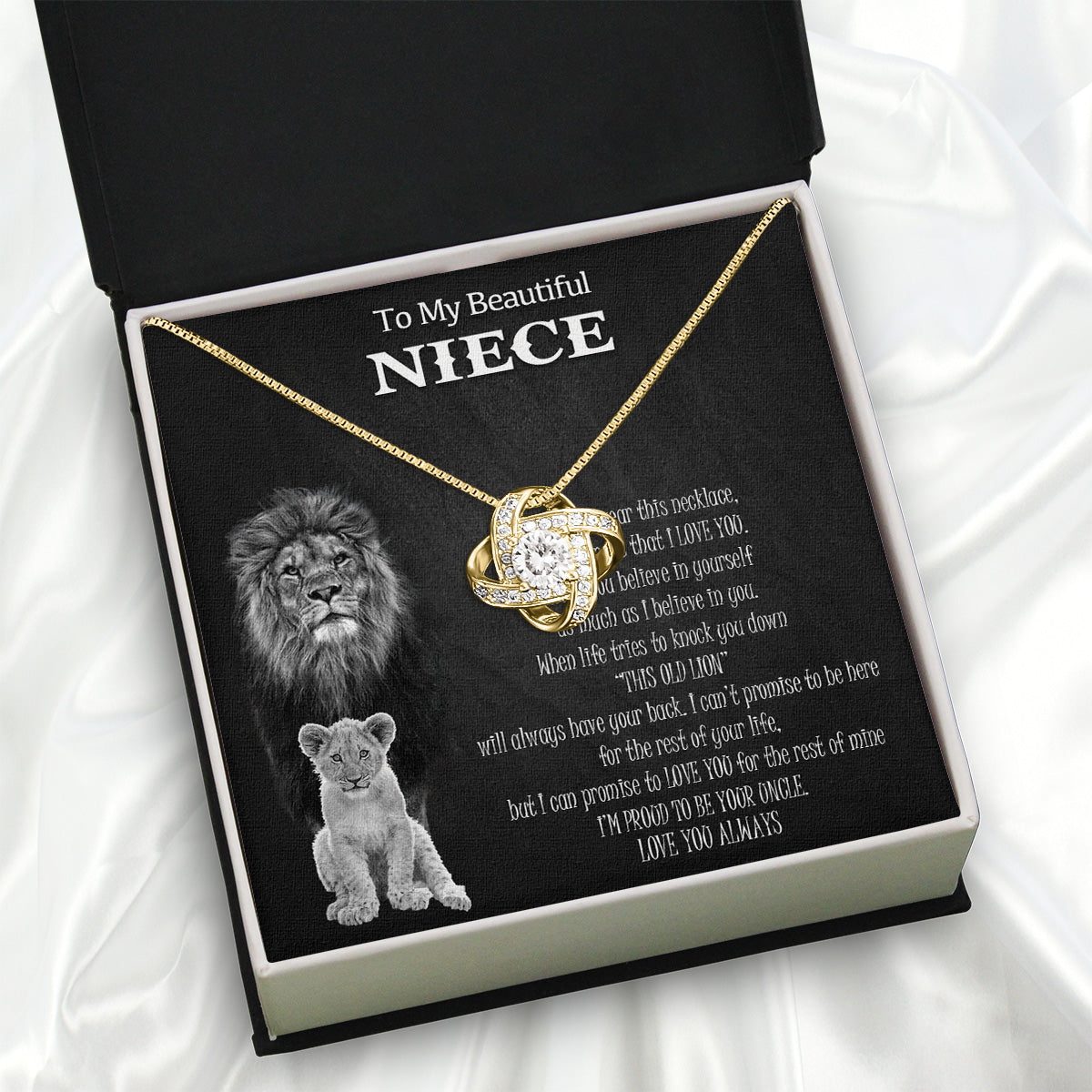 Niece Necklace: Wrap Her in Your Love, Even from Afar