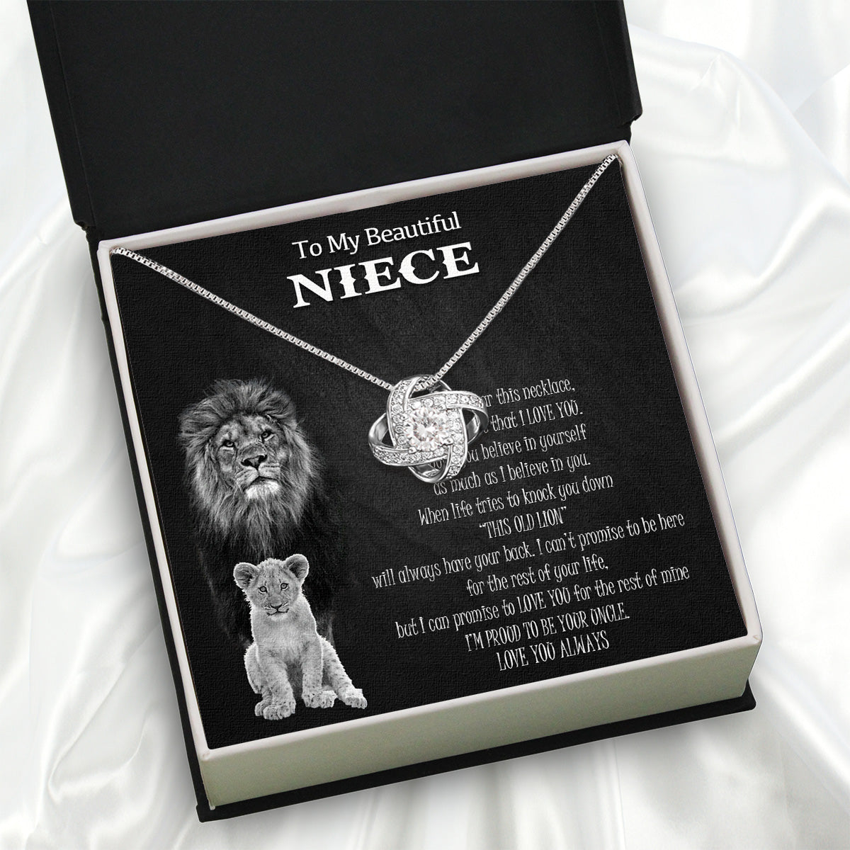 Niece Necklace: Wrap Her in Your Love, Even from Afar