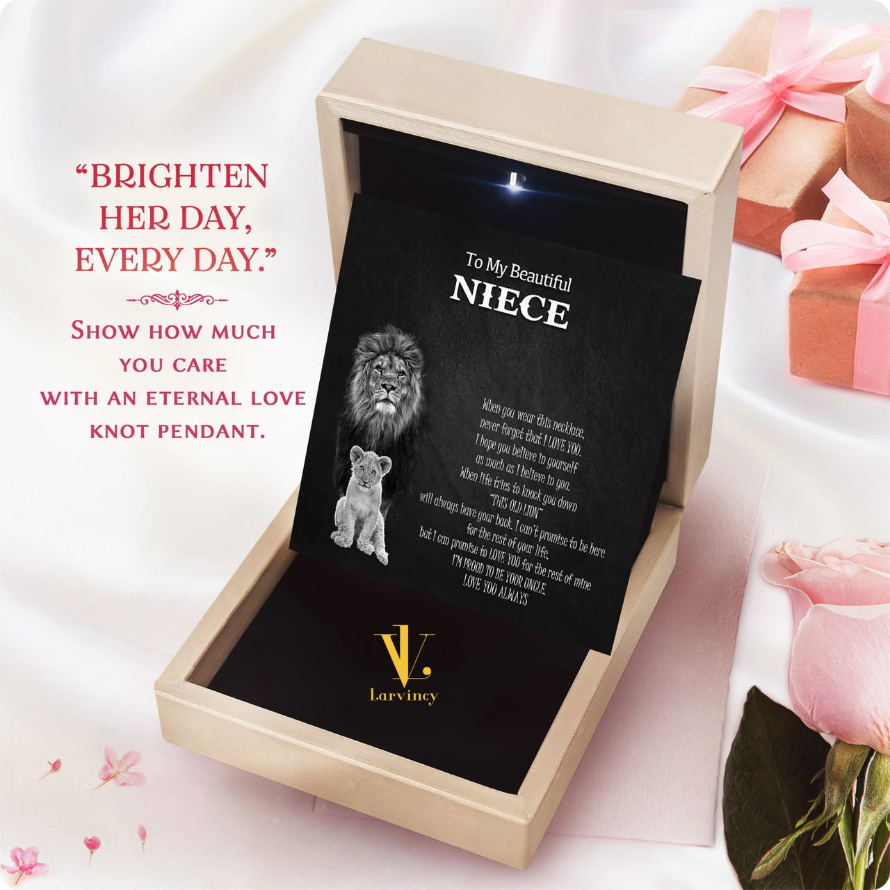 Niece Necklace: Wrap Her in Your Love, Even from Afar