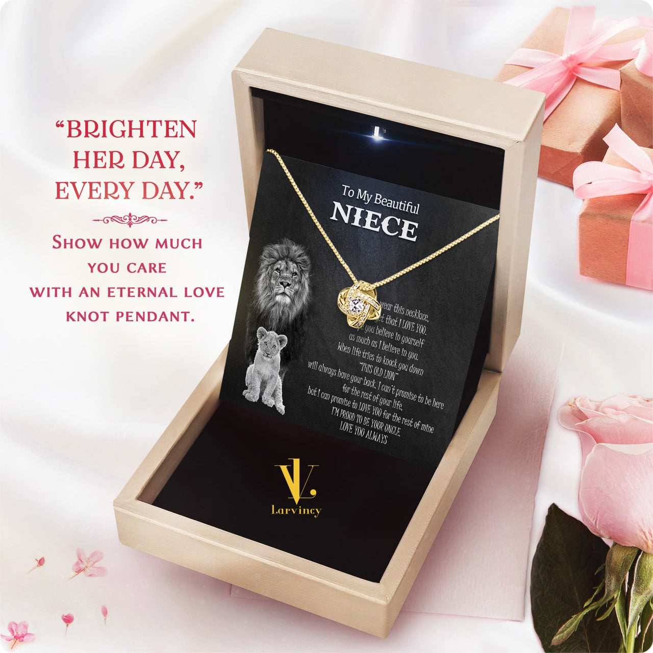 Niece Necklace: Wrap Her in Your Love, Even from Afar