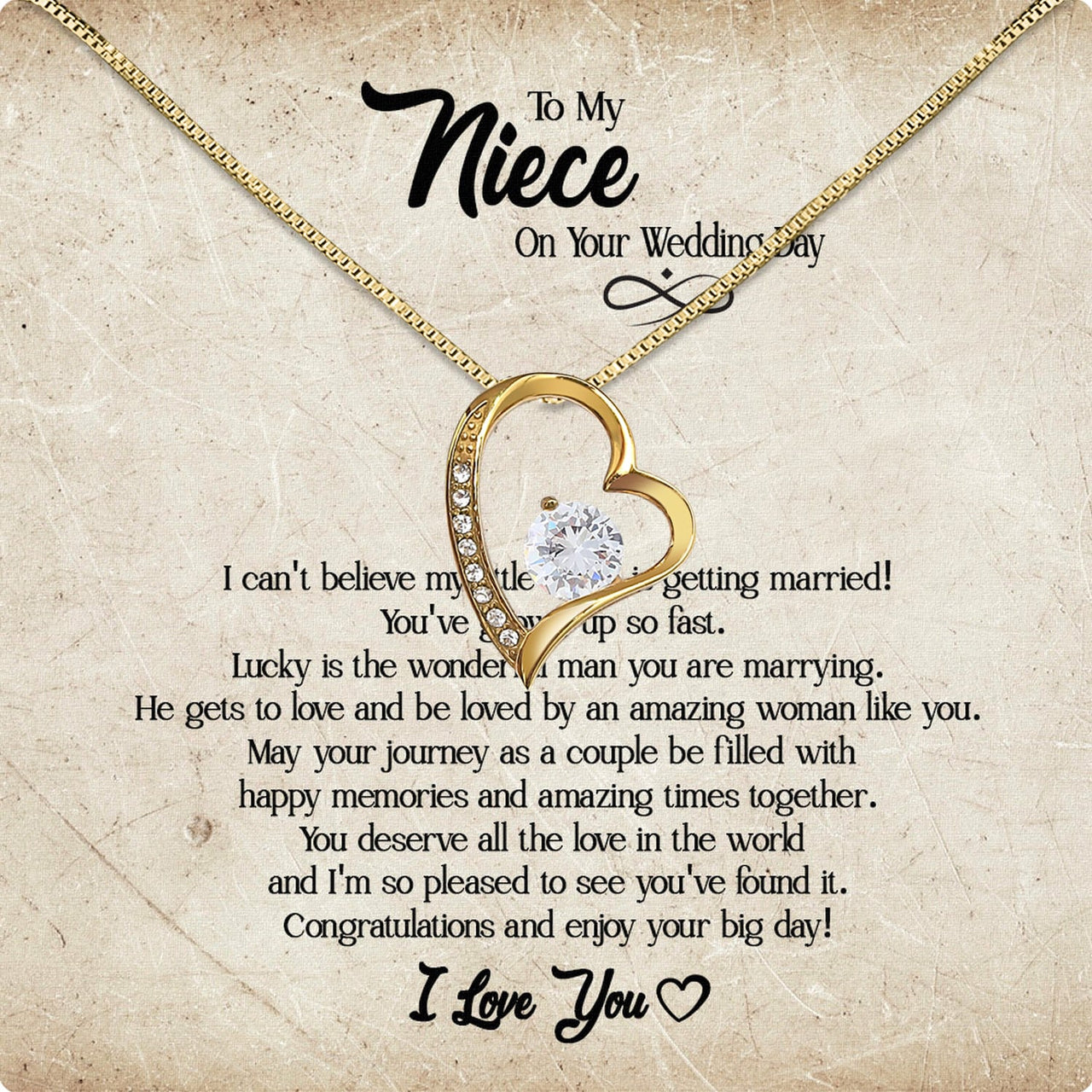 Necklace Gift For Niece On Wedding