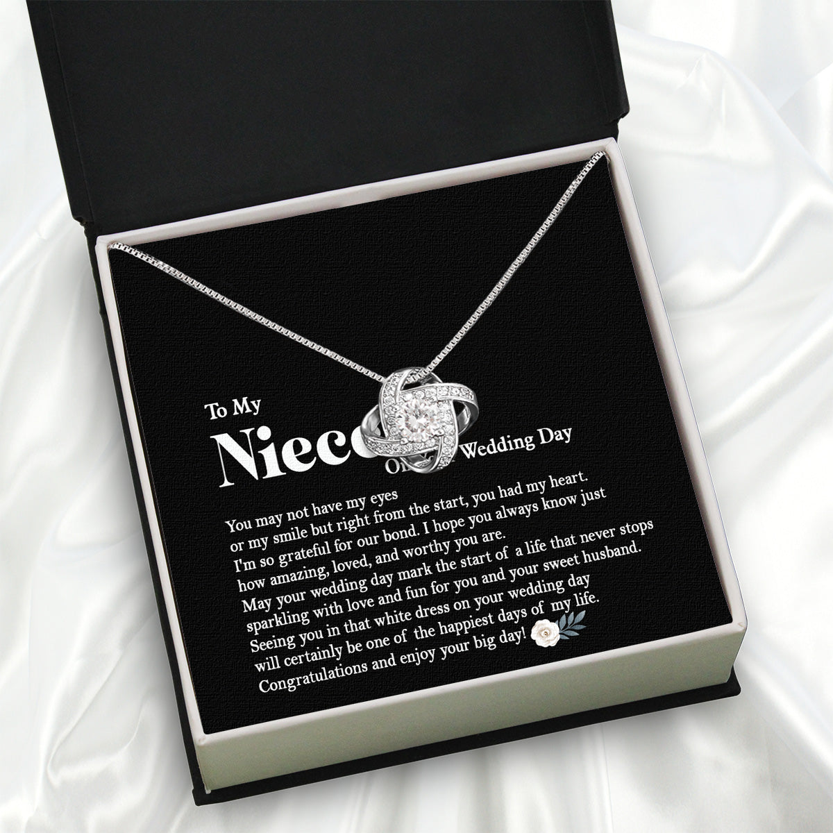 Necklace Gift For Niece On Wedding