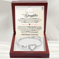 To My Daughter Bracelet - Pages Of My Life