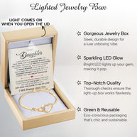 To My Daughter Bracelet - Precious Daughter