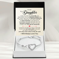 To My Daughter Bracelet - Precious Daughter