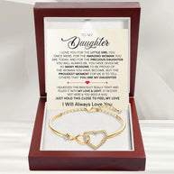 To My Daughter Bracelet - Precious Daughter