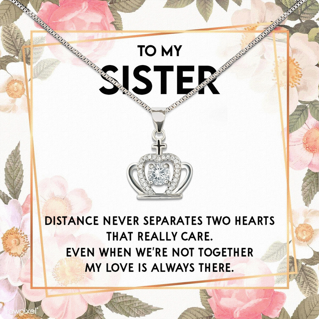 Sister Necklace: Because Some Love Needs No Words