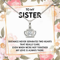 Sister Necklace: Because Some Love Needs No Words