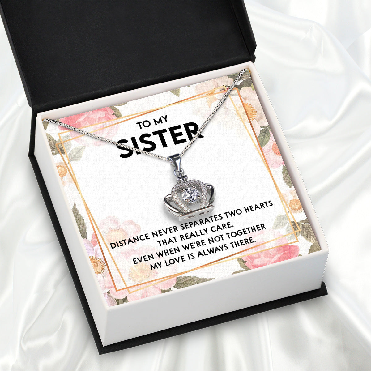 Sister Necklace: Because Some Love Needs No Words