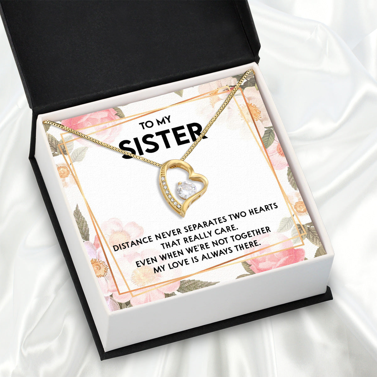 Sister Necklace: Because Some Love Needs No Words