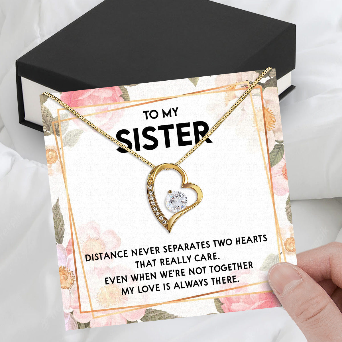 Sister Necklace: Because Some Love Needs No Words