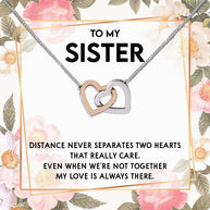 Sister Necklace: Because Some Love Needs No Words