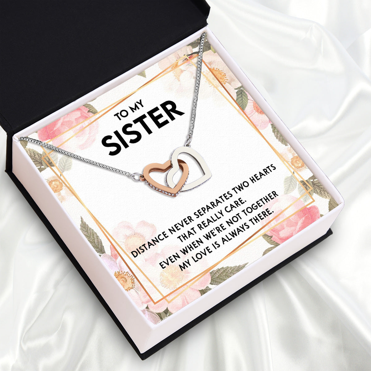 Sister Necklace: Because Some Love Needs No Words