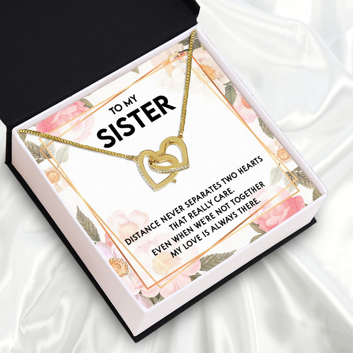 Sister Necklace: Because Some Love Needs No Words