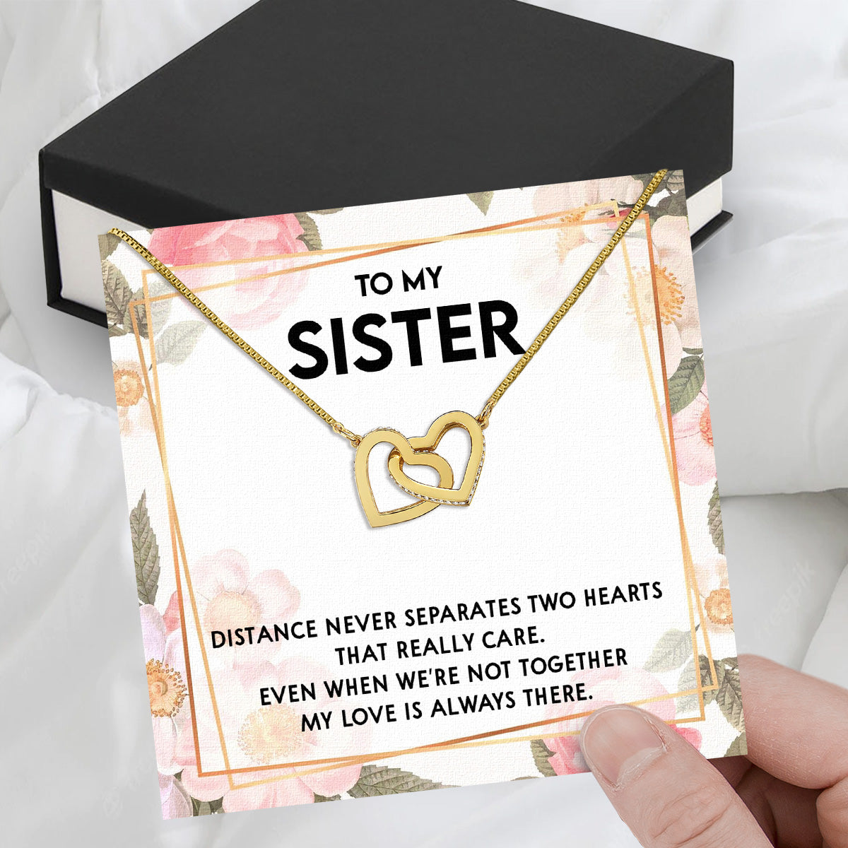 Sister Necklace: Because Some Love Needs No Words