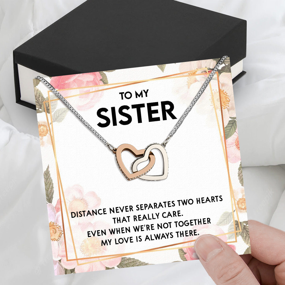 Sister Necklace: Because Some Love Needs No Words