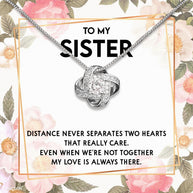 Sister Necklace: Because Some Love Needs No Words