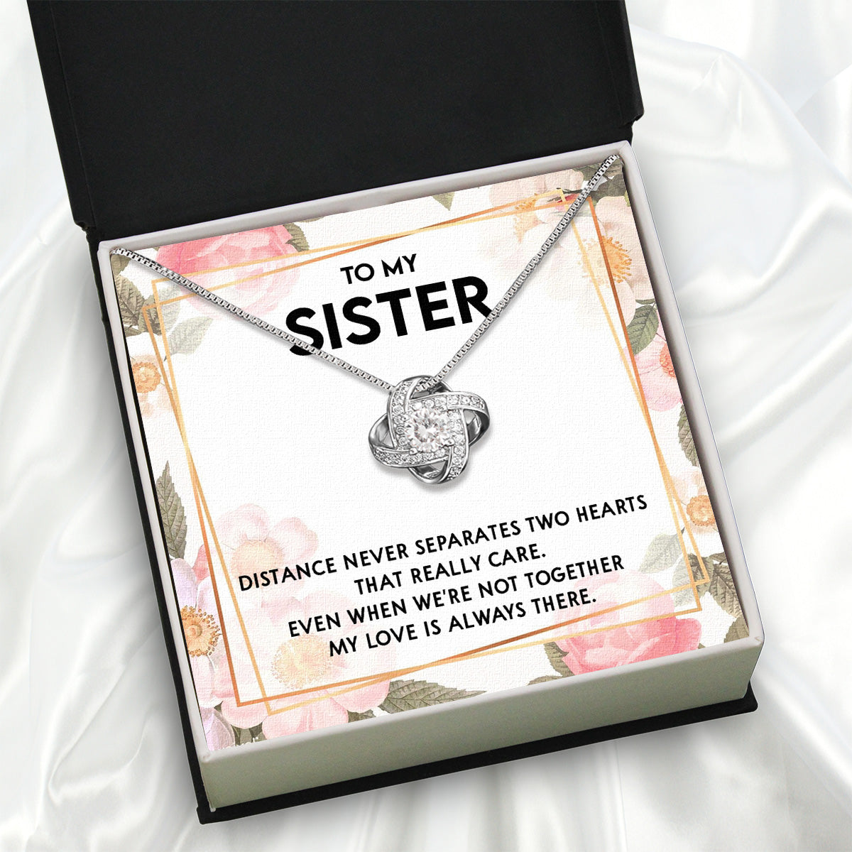 Sister Necklace: Because Some Love Needs No Words