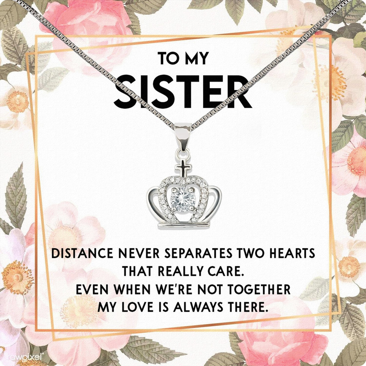 Sister Necklace: Because Some Love Needs No Words