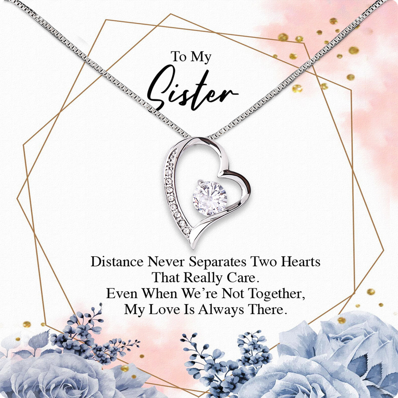 Sister Necklace: Because Some Love Needs No Words