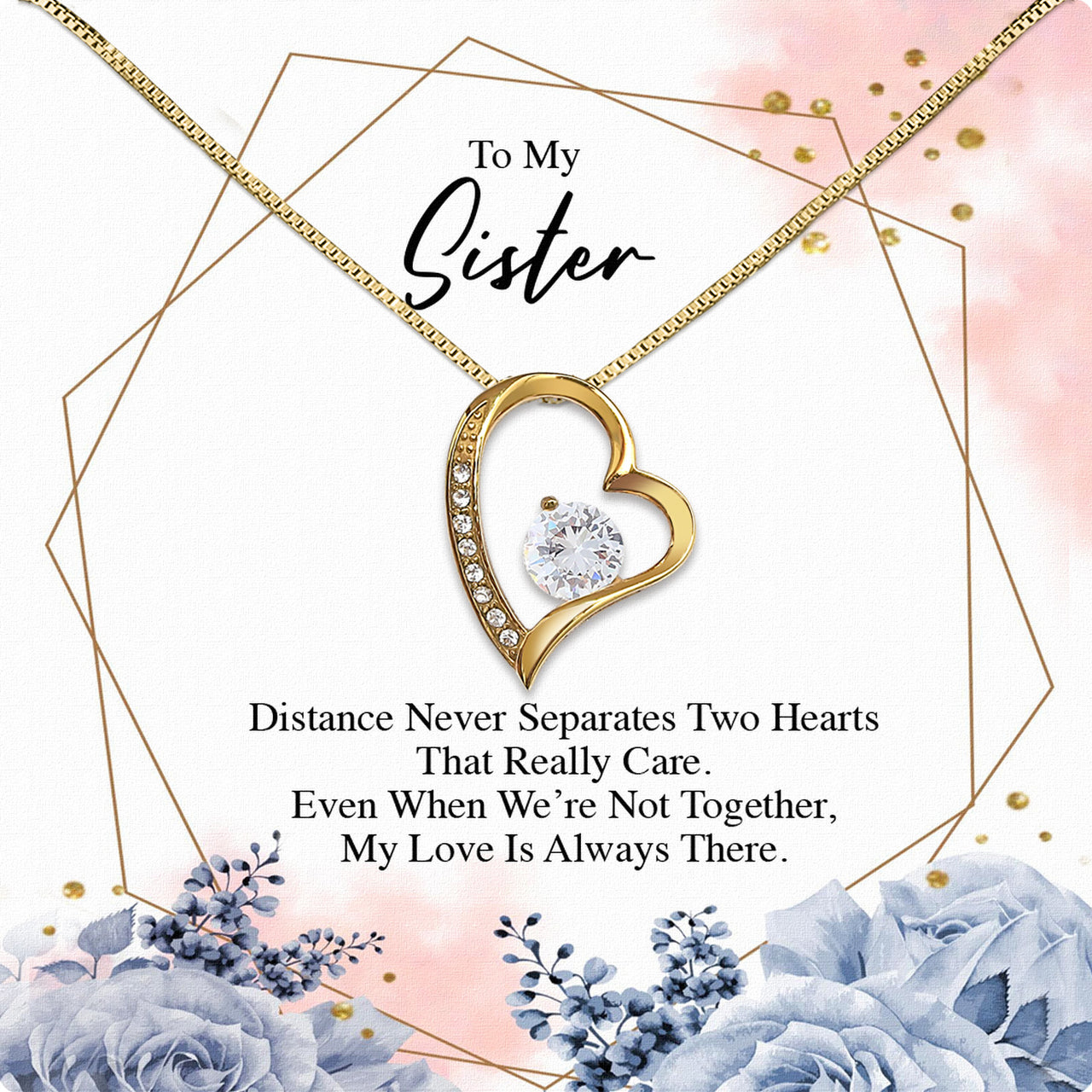 Sister Necklace: Because Some Love Needs No Words