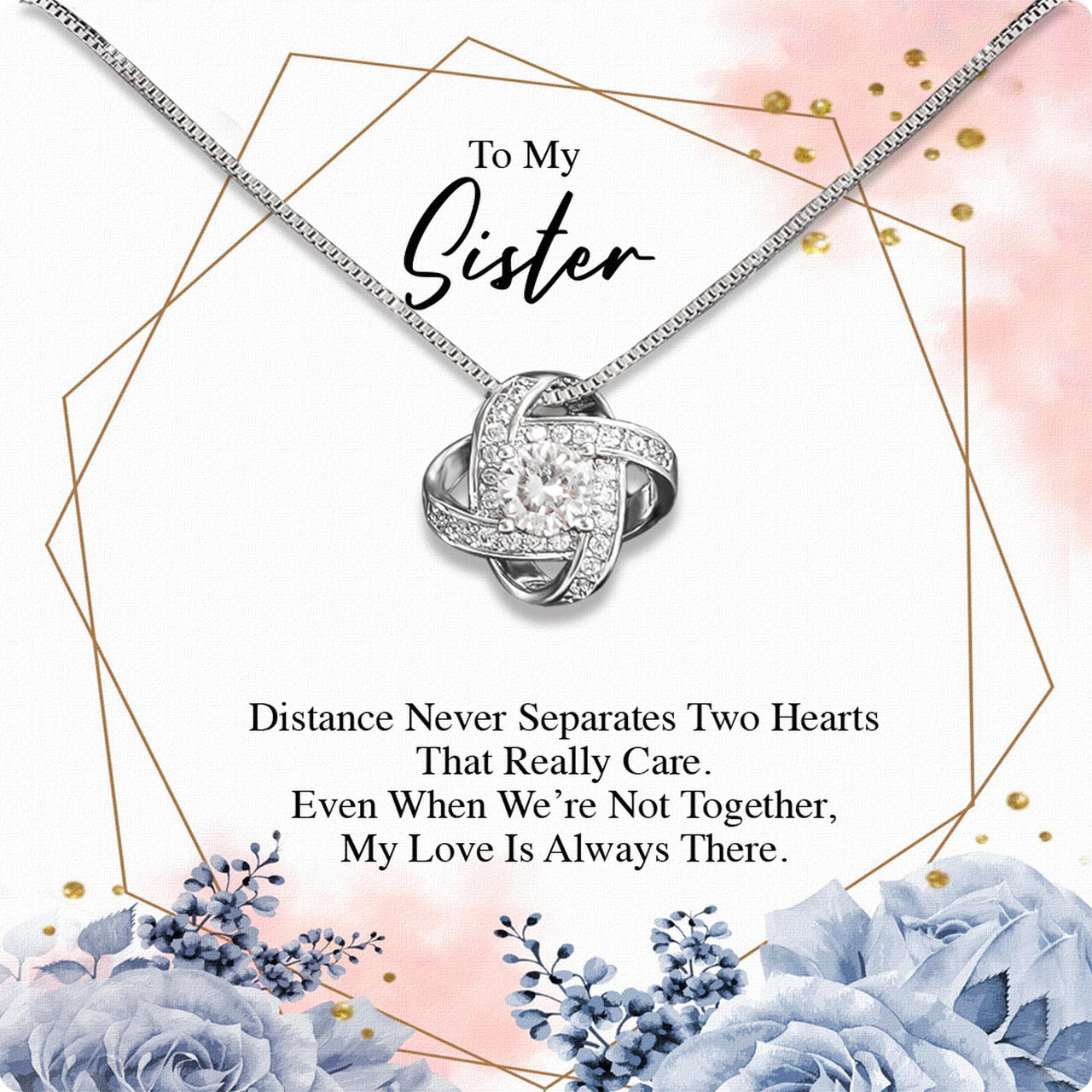 Sister Necklace: Because Some Love Needs No Words