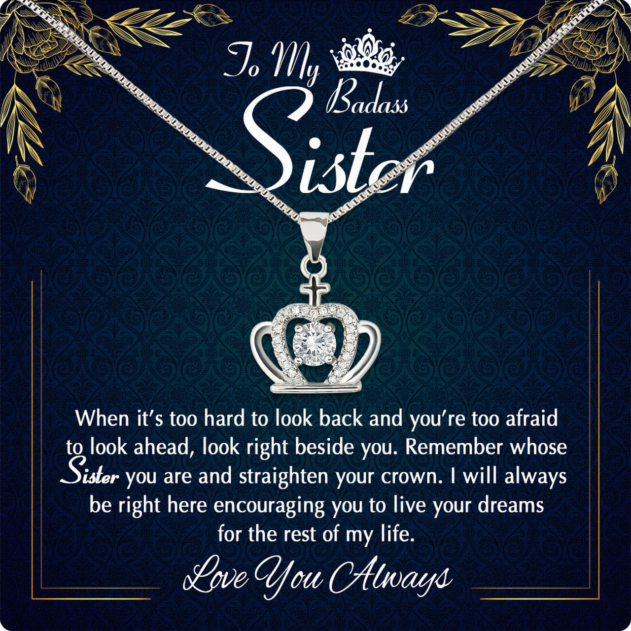 Sister Necklace: Because Some Love Needs No Words