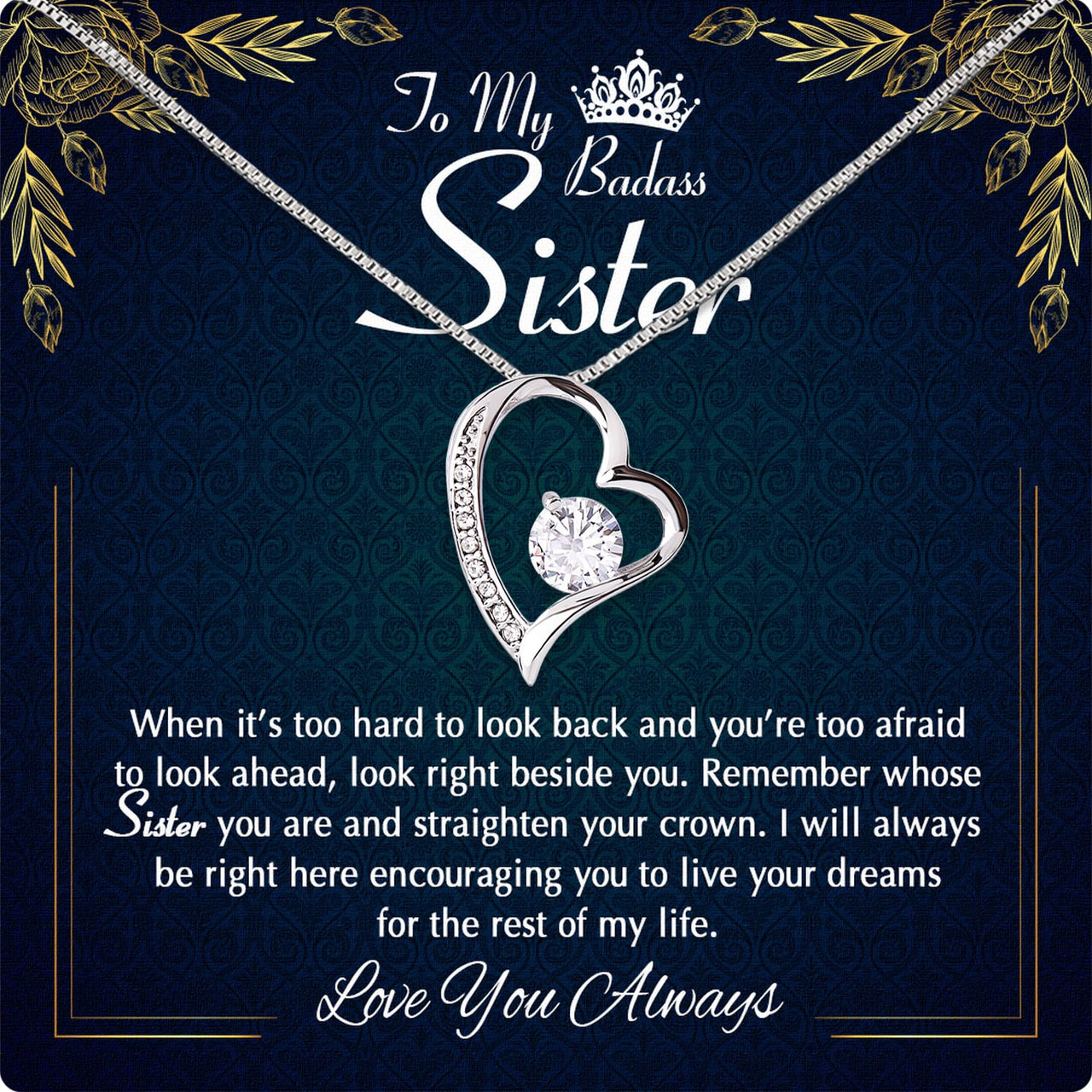 Sister Necklace: Because Some Love Needs No Words