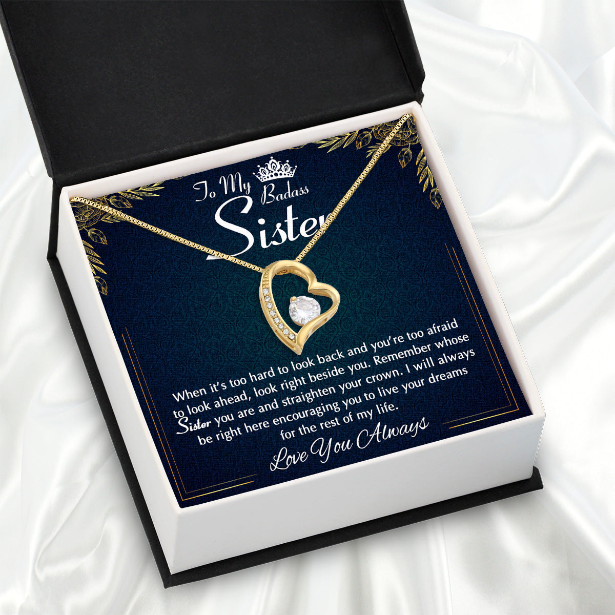 Sister Necklace: Because Some Love Needs No Words