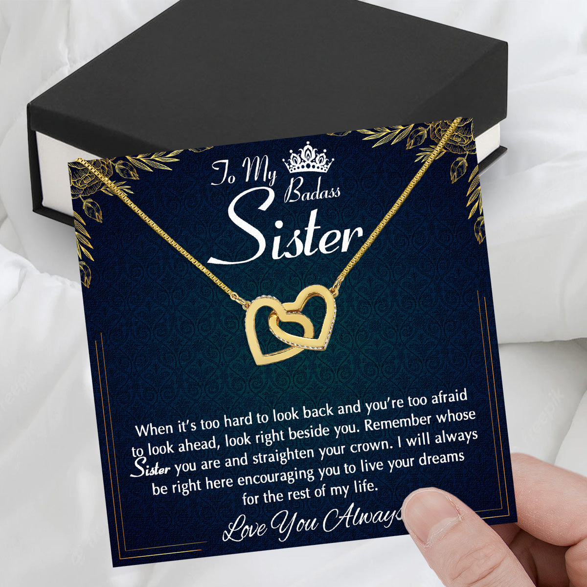 Sister Necklace: Because Some Love Needs No Words