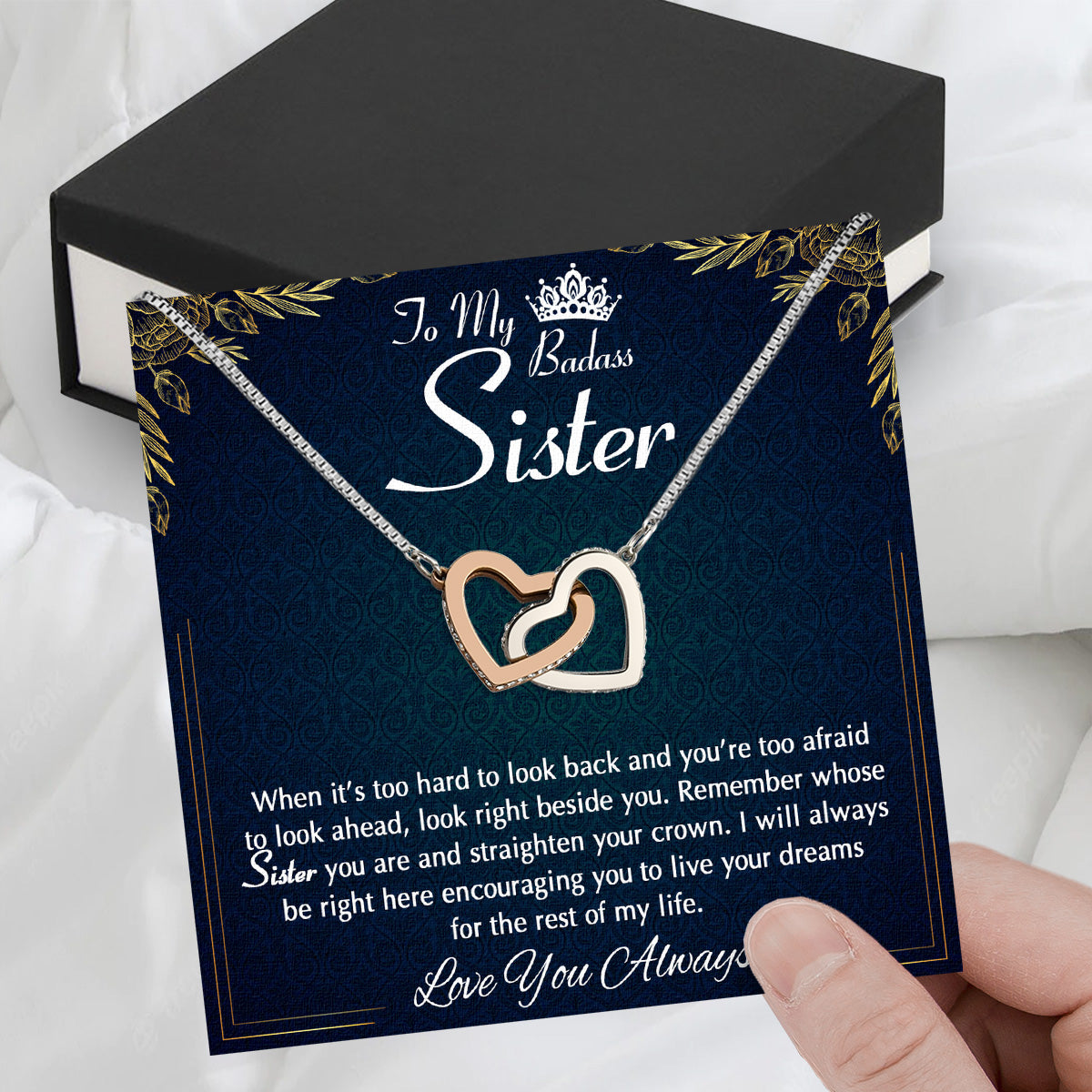 Sister Necklace: Because Some Love Needs No Words