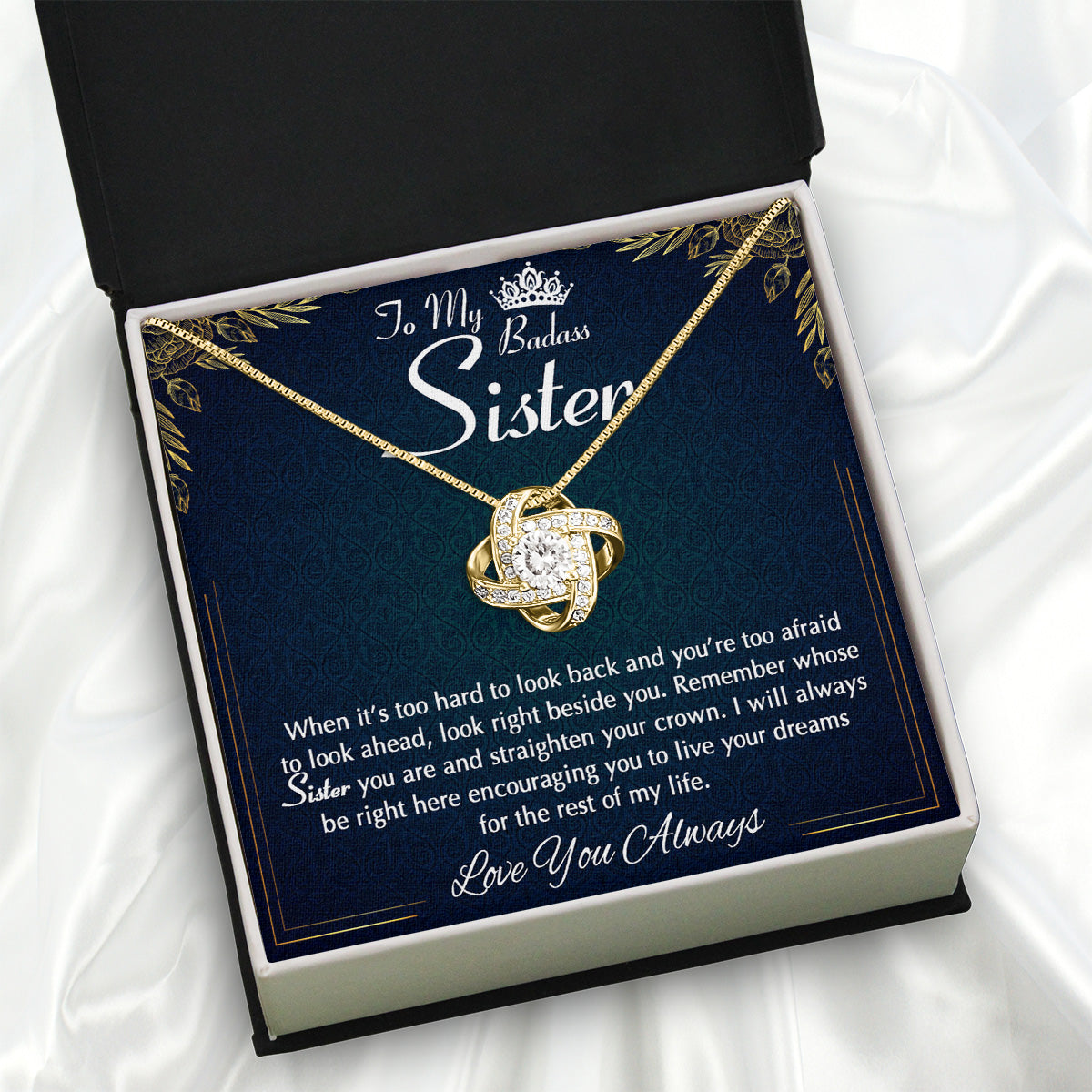 Sister Necklace: Because Some Love Needs No Words