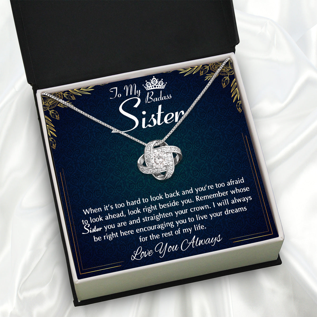 Sister Necklace: Because Some Love Needs No Words