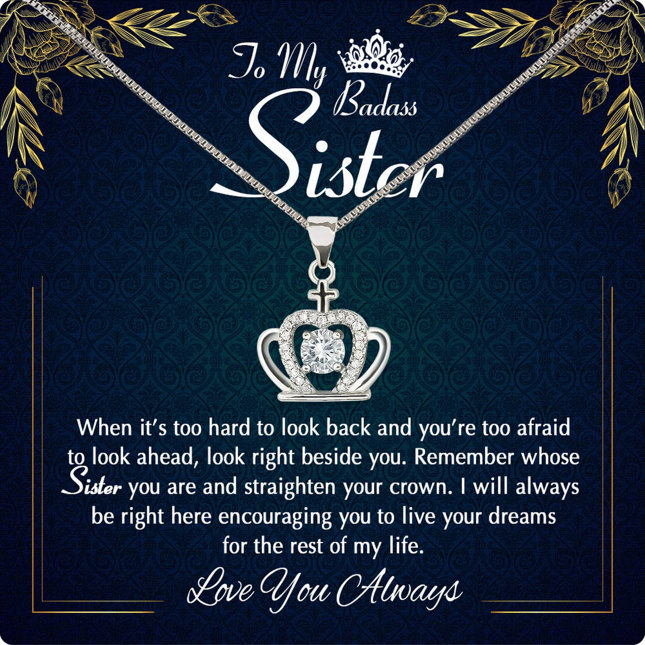 Sister Necklace: Because Some Love Needs No Words