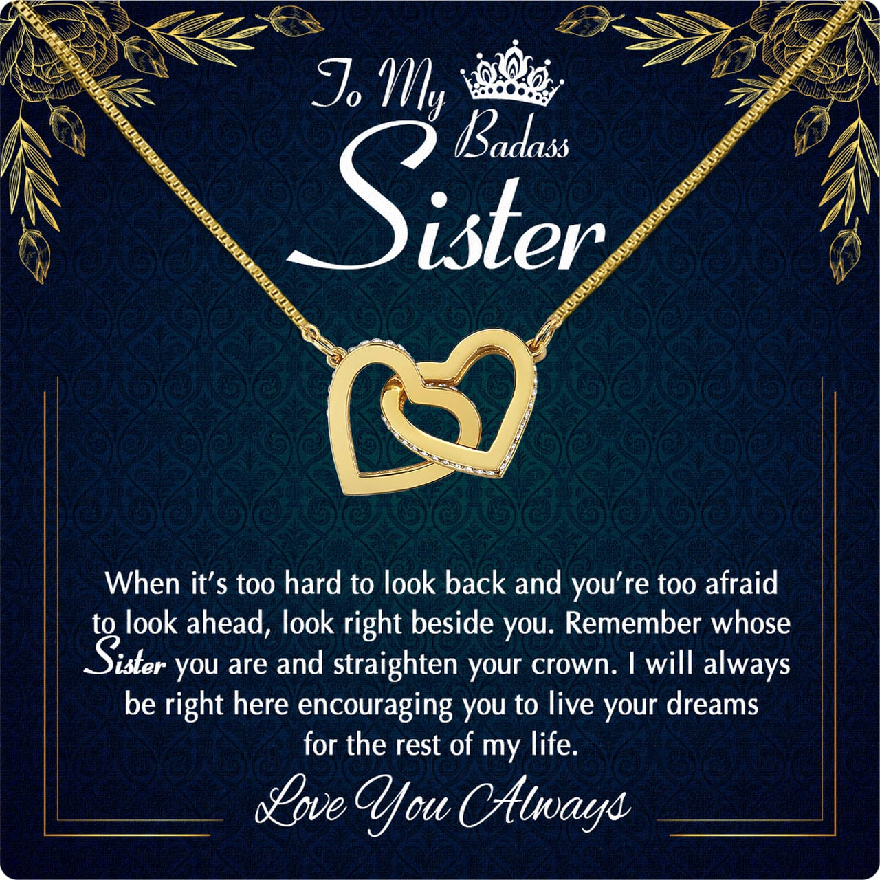 Sister Necklace: Because Some Love Needs No Words