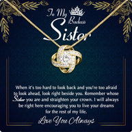 Sister Necklace: Because Some Love Needs No Words