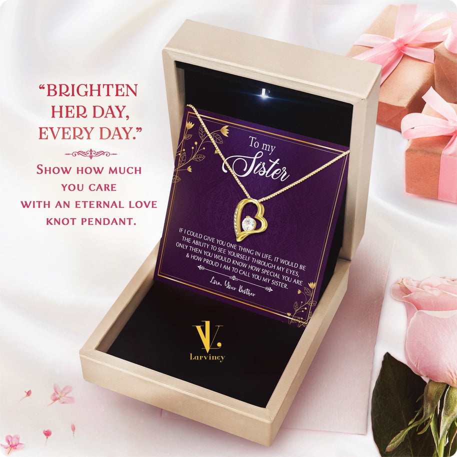 Sister Necklace: Because Some Love Needs No Words