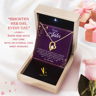 Sister Necklace: Because Some Love Needs No Words
