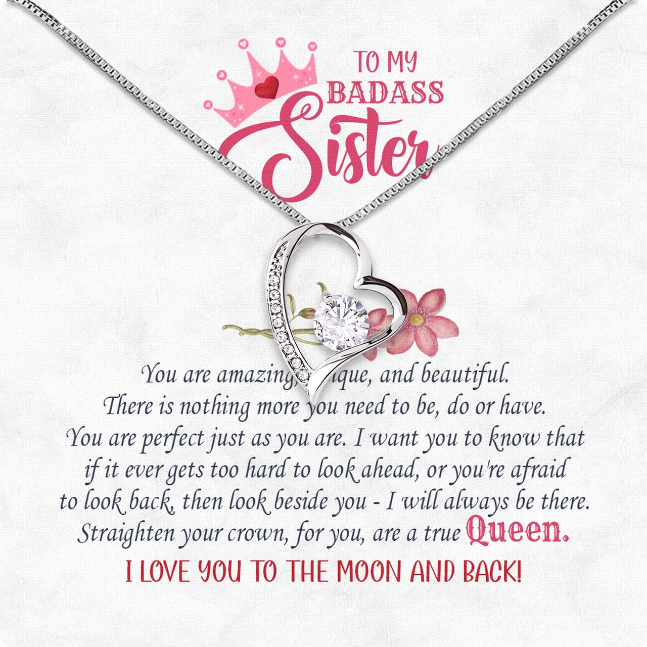 Sister Necklace: Because Some Love Needs No Words