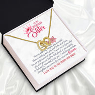 Sister Necklace: Because Some Love Needs No Words